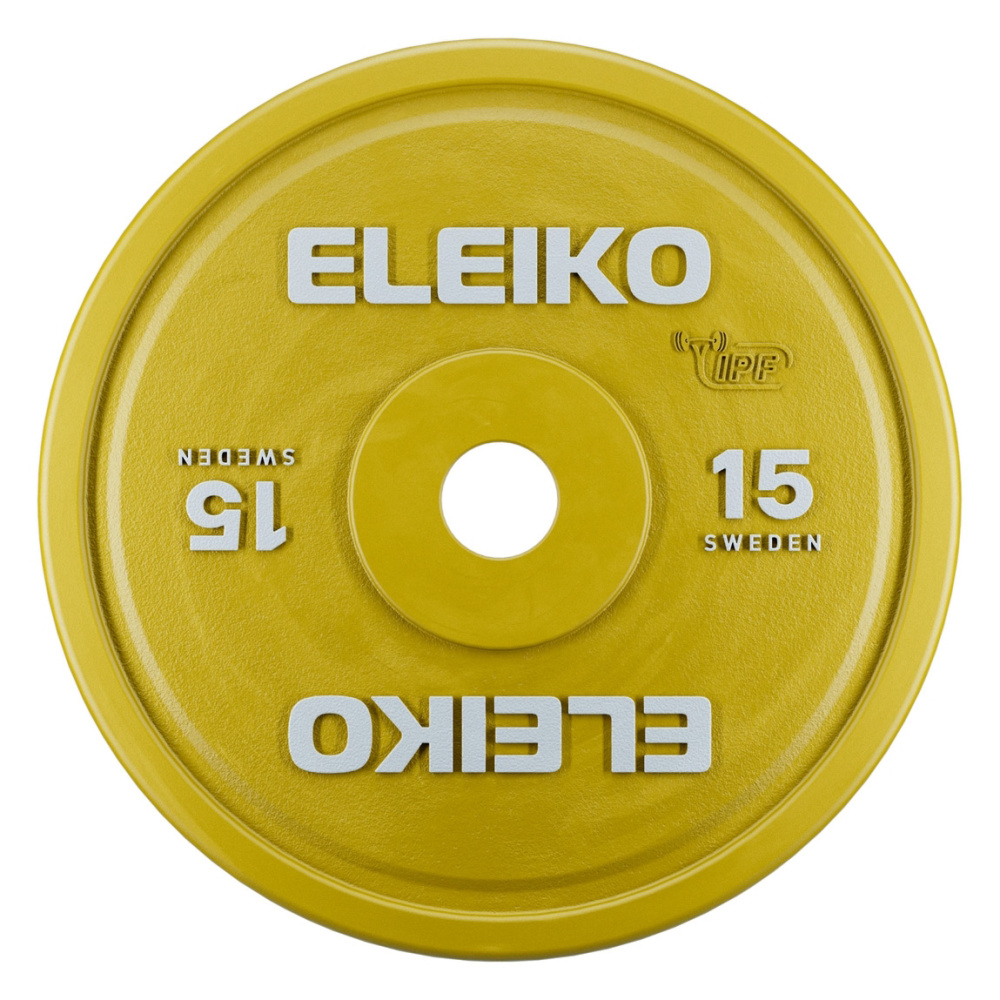 Диск Eleiko IPF Powerlifting Competition Plate 15 кг