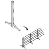 Ножка для стойки хранения Eleiko Prestera Storage Leg Free Standing S